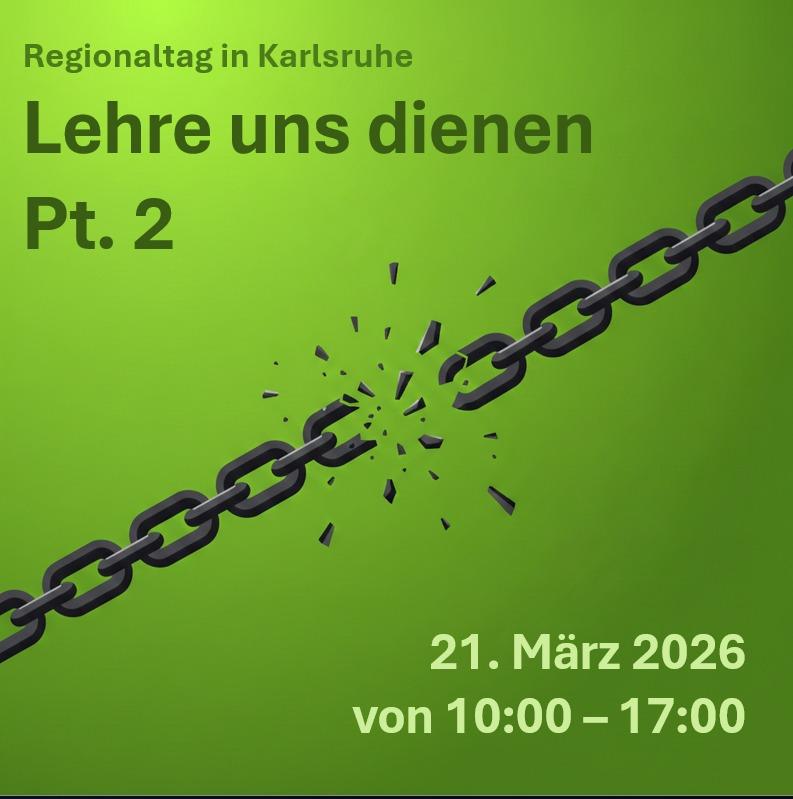 Flyer Regionaltag Karlsruhe